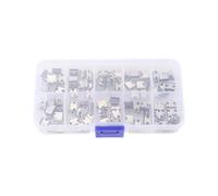 100 Pezzi/ 10 Modelli di Connettori Dock di Ricarica USB di Tipo C Mescolano 6 Pin e 16 Pin per Kit di Riparazione di Telefoni e Prodotti