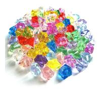 100 pezzi 11 * 14,0 mm diamanti frantumati cristalli di ghiaccio trasparenti rocce diamanti finti gemme acriliche trasparenti per decorazioni fotografia Prop-100pcs_h-11X14,0 mm