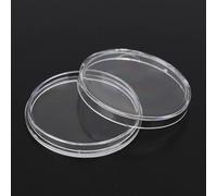 100 pezzi 16/18/20/21/23/24/26/28/30/33/38 mm capsule for monete rotonde trasparenti in plastica contenitore for la conservazione della collezione di monete(Dia 30mm)