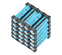 100 Pezzi 18650 Batteria al Litio Staffa, Supporto Cilindrico per Batteria Agli Ioni di Litio 18650, Supporto per Batteria per Fai-Da-Te