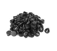 100 pezzi 2 22 spilli CR2025 batteria a bottone porta Nero