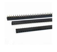 100 pezzi 2,54 mm PH3,5/5/5,7/7,1/8,5 mm dritto 1X40P singola fila placcato oro connettore PCB femmina pin header outled(1X40P PH3.5)