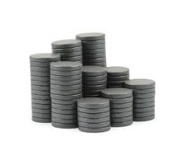 100 Pezzi 20mm x 3mm più Forte Ferrite Disco Magneti C8 Fai da Te Magneti Frigo