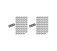 100 Pezzi 21700 Distanziatore per Celle Al Litio Tripla Staffa del Supporto Della Batteria Staffa del Pacco Batteria per Batteria Fissa DIY 21.7mm