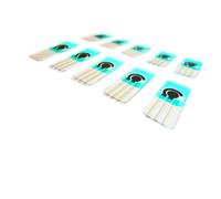 100 pezzi 3 in 1 elettrodi elettrochimici serigrafati elettrodi di lavoro/riferimento/ausiliari al carbonio for uso ambientale