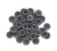100 pezzi 4 fori bottoni in resina classici per cucito, scrapbooking, abbigliamento, artigianato per la casa, accessori fatti a mano, creazione di biglietti, decorazioni 10-15 mm-S-12,5 mm