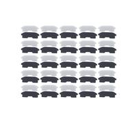 100 Pezzi = 50 Paia di Cuscinetti In Gomma Antipolvere per Console per PS4 Slim 1200, Piedini Protettivi In Gomma Antipolvere