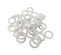 100 pezzi 8 mm clip di identificazione in plastica anello piede uccello per quaglia piccione uccello fascia zampa elettrodomestici, forniture per animali domestici,Taglia unica