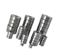 100 pezzi adatti Fit For cuscinetti piccoli all'ingrosso ID 2 mm 3 mm 4 mm 5 mm 6 mm 7 mm 8 mm 9 mm 10 mm 3x7x3 5x10x4 5x11x4 8x22x7 10x15x4 mm Cuscinetto in miniatura(5x8x2.5mm)