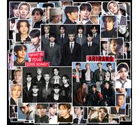 100 pezzi Adesivi BT/S ARIRANG, impermeabili, in vinile, per comeback K-Pop, per laptop, custodie per telefono, borracce, bagagli, diari, regali per ARMY. Comeback, SWIM, Album, Ne è valsa la pena asp