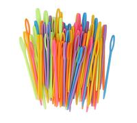 100 Pezzi Aghi da Cucito in Plastica, Aghi per Filati con Cruna Grande da 9 cm per Bambini Principianti, Ago da Ricamo per Lavori di Cucito Fai Da Te