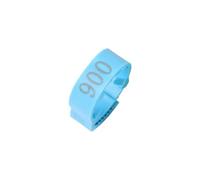 100 pezzi, anelli regolabili per cosce di pollo con numeri da 2 a 2,4, adatti per identificare animali da fattoria come anatre e oche.,Blu,Misura regolabile (2-2,4 cm)