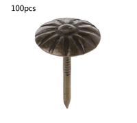 100 Pezzi Antico Decorazione Puntine Arredamento Fodera Unghie per Divano, Casa