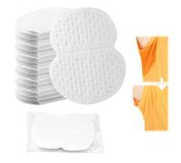 100 pezzi Assorbenti Ascellari Antisudore Uomo Donna, Pastiglie Assorbi Sudore per Ascelle Traspiranti e Confortevoli Cuscinetti per Ascelle Adatto per Magliette a Maniche Corte Polo e Gonne