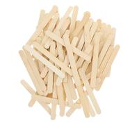 100 pezzi bastoncini di lecca -lecca in legno per mele caramellate che