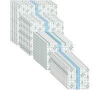 100 Pezzi Benda Adesiva Elasticizzata Impermeabile Patch Doccia Protettiva Trasparente Bende di Copertura del Film Involucro Adesivo, 4 Misure (3 Pollici, 4 Pollici, 6 Pollici, 8 Pollici)