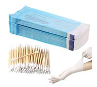 100 Pezzi Buste per Sterilizzazione Autoclave, Buste Autosigillanti per Sterilizzazione, Acchetti Sterili in PVC, Sacchetti Sterilizzazione Estetica, Sacchetto di Sterilizzazione Dentale Per Strumenti