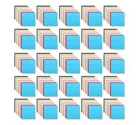 100 Pezzi Buste Piccole Quadrate in Carta Kraft, Buste Invito