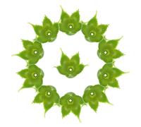 100 pezzi calice finto fiore artificiale base fai da te rosa calici di fiori