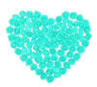 100 Pezzi Capolini di Rosa Mini Teste di Rosa per Il Matrimonio Teste di Rose Finte Fiore di Rose Rosse Finte Arredamento Fiori Viola 3D Nera Tavolo da Pranzo