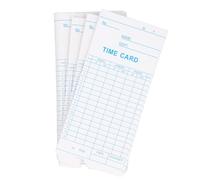 100 pezzi Card Time Card 7.09x3.27in MicroComputer Dopi -lati di partecipazione Card Fleme temporale per la società