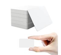 100 Pezzi Carta NFC Programmabili Ntag215 - Scheda Mini Tag 50x30mm - Funziona con Amiibo e Tagmo