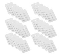 100 Pezzi Cartellini Prezzi, Carta, Appesi, Minimalisti | Stampabili, Scrivibili e Testo, per Negozi e Boutique, Formato 2x1.4 Pollici, Confezione Pratica