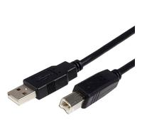 100 pezzi Cavo STAMPANTE USB 2.0 Connettori A-B 3 metri Nero