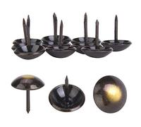 100 pezzi chiodini per tappezzeria retrò testa tonda chiodi decorativi chiodi per mobili ispessiti chiusura artigianale(16 * 20mm)