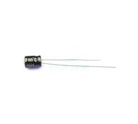 100 pezzi Condensatore elettrolitico in alluminio Dip 22uF±20% 16V Nero Cavo radiale ad alta frequenza, 4x5mm EF226M016C05RR0VH4FP0 Elementi di accumulo di energia