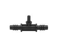 100 pezzi connettori a T for ugello da 6 mm sistema di irrigazione da giardino homebrew raccordi for ugelli for nebbia d'irrigazione for tubo da 8/11 mm