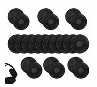 100 Pezzi Copri Cuffie Monouso Copri Auricolari Antipolvere Proteggi Cuscinetti Auricolari per la Maggior Parte Delle Cuffie con Cuscinetti Auricolari da 10 a 13 cm