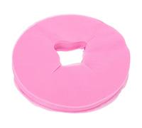 100 Pezzi Coprivaso Monouso Copri Poggiatesta per Lettino da Massaggio o Lettino Facciale, Lettino da Ceretta, Spa (coperture per Culla Viso) Rosa