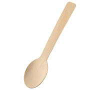 100 pezzi cucchiai di legno monouso - mini cucchiaini per gelato