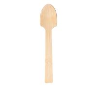 100 pezzi - Cucchiaini caffè 10,5 cm naturale bambù