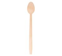 100 Pezzi - Cucchiaini Gelati 19 Cm Naturale Legno