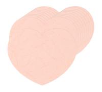 100 pezzi cuori di carta 3x2,5 pollici per decorazione - rosa