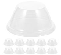 100 Pezzi Cupola Umidità Trasparente per Piante, Copertura Protettiva in | Controllo Dell'ambiente, Osservazione Semplice, per Piccole Piante, Balcone e Progetti Paesaggistici