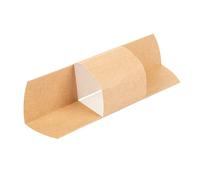 100 pezzi - Custodia Roller Panino 'Thepack' 220 G/M2 10,5 x 23 cm Marrone Cartone Ondulato Nano-Micro