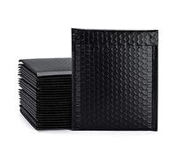 100 pezzi da 18 x 16 + 4 cm nera borsa per più lunga borsa impermeabile