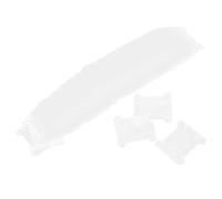 100 pezzi di avvolgimento del punto di avvolgimento a croce Piatta di plastica durevole Accessori per cucire fai -da -te per le linee di smistamento