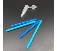 100 pezzi di bacchette di macinazione in plastica for provette da centrifuga da 1,5 ml - Strumenti di laboratorio resistenti alle alte temperature(Manual use type)