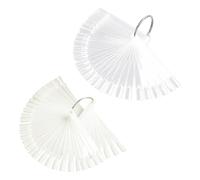 100 Pezzi Di Bacheca A Colori Per La Pratica Delle Nail Art, Design Di Styling Artistico, Scheda Per Unghie Artigianali Fai -Da -Te, Strumento Di Test Di Colore Creativo Per Principianti.