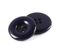 100 pezzi di bottoni fai da te per cappotti, tinta unita, rotondi, grandi bottoni in resina con 4 fori, adatti per la decorazione di indumenti,Tu,25 millimetri