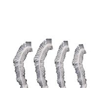 100 pezzi di cappelli elastici trasparenti for capelli da doccia e bagno for hotel casa Per La Casa,E Il Viaggio
