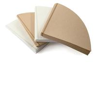 100 Pezzi Di Carta Da Filtro For Caffè A Forma Di V, Carta Antigoccia In Polpa Di Legno, Filtro For Caffè, Filtro For Caffè Espresso, Infusore For Tè, Accessori(White-V01 100pcs)