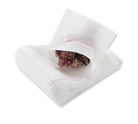 100 pezzi di carta filtro per tè sfuso, bustine di tè sfuso 9*10 cm con coulisse, colino da tè, bustine di tè profumate, spezie, erbe aromat