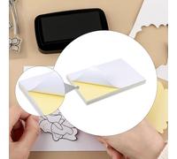 100 pezzi di carta per mascheratura artigianale, timbri e fustelle, maschere