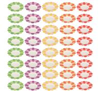 100 pezzi di carta usa e getta per le piastre di carta per alimenti usa e getta