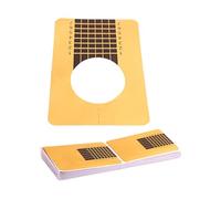 100 pezzi di cartine adesive pratiche per manicure, forniture per la formazione delle unghie, alla moda, creazione artistica in ogni occasione